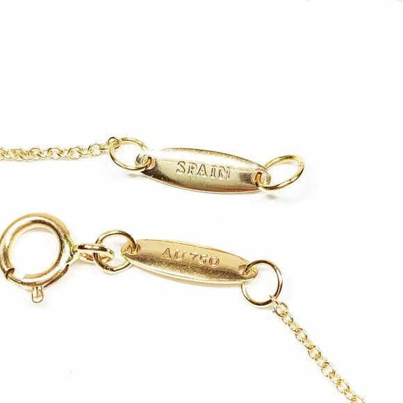 Tiffany and Co. Pendant Necklace Open Heart Peretti Gold mon-561-091325 - Picture 3 of 5